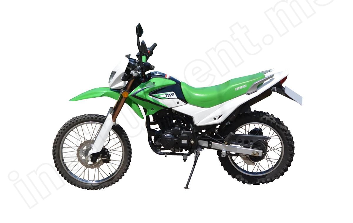 Мотоцикл IRBIS TTR 250R зелёный, с ПСМ - фото 1