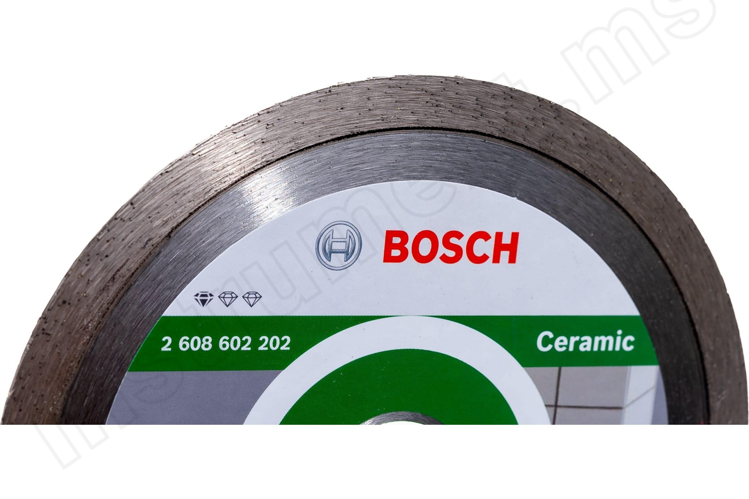 Алмазный диск Standard for Ceramic Bosch d=125х7х22,2мм - фото 5